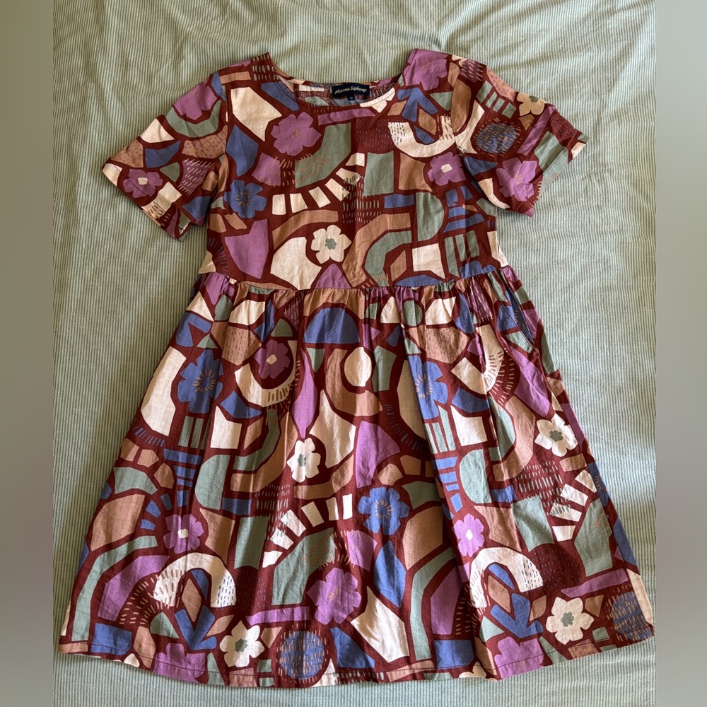 Princess Highway Purple and Pink Floral Midi Dress